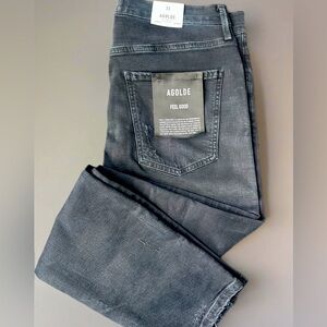 NEW AGOLDE SOPHIE HI RISE SKINNY CROP JEANS SZ 31